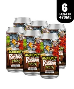 6 PACK RÚSTICO INFERNO AGUHONEY