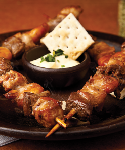 BROCHETAS MAR Y TIERRA