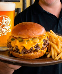 HAMBURGUESA RÚSTICA DOBLE QUESO