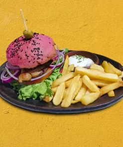 HAMBURGUESA VEGANA CLÁSICA