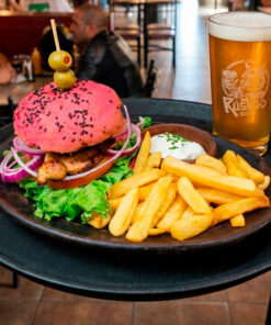 HAMBURGUESA VEGANA CLÁSICA
