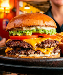 HAMBURGUESA DOBLE ITALIANA
